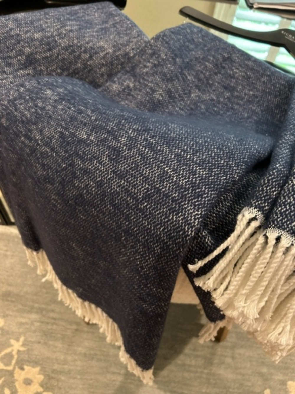 set of 3 Throw blankets made in portugal - Picture 5 of 5